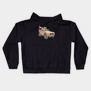 M-ATV MRAP Army Military Truck Kids Hoodie